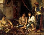 Eugene Delacroix Women of Algiers France oil painting artist